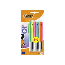 Balpen Bic M10 Colors Limited Edition medium assorti 8+2 gratis