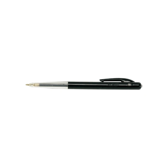 Balpen Bic M10 medium zwart met EAN