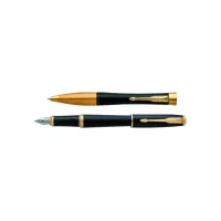 Balpen en vulpen Parker Urban matt black GT medium 2 stuks