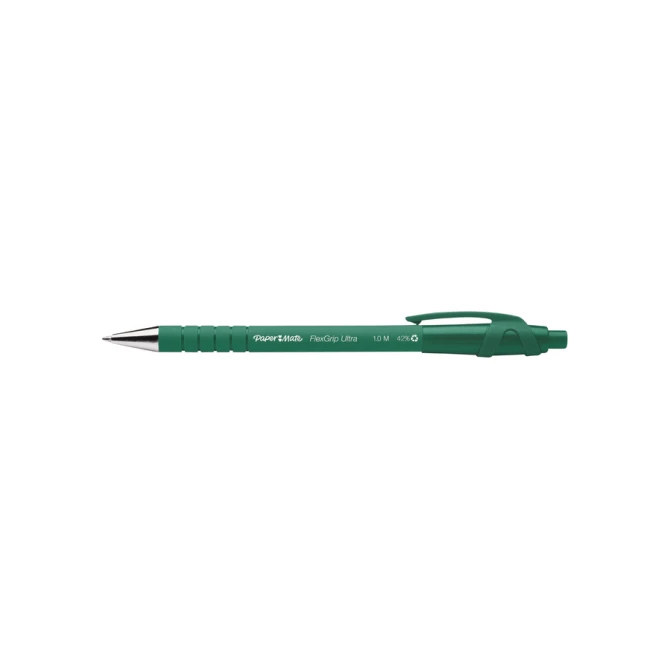 Balpen Paper Mate Flexgrip Ultra medium groen