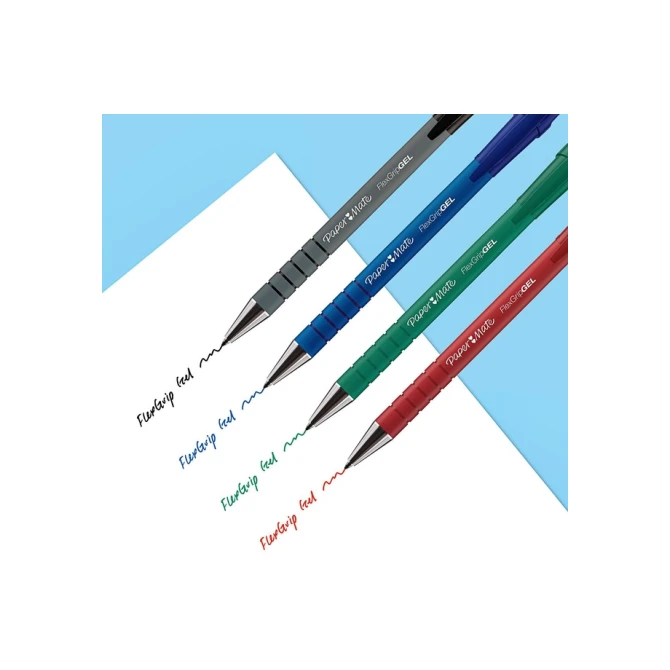 Balpen Paper Mate Flexgrip Ultra medium zwart valuepack 30+6 gratis