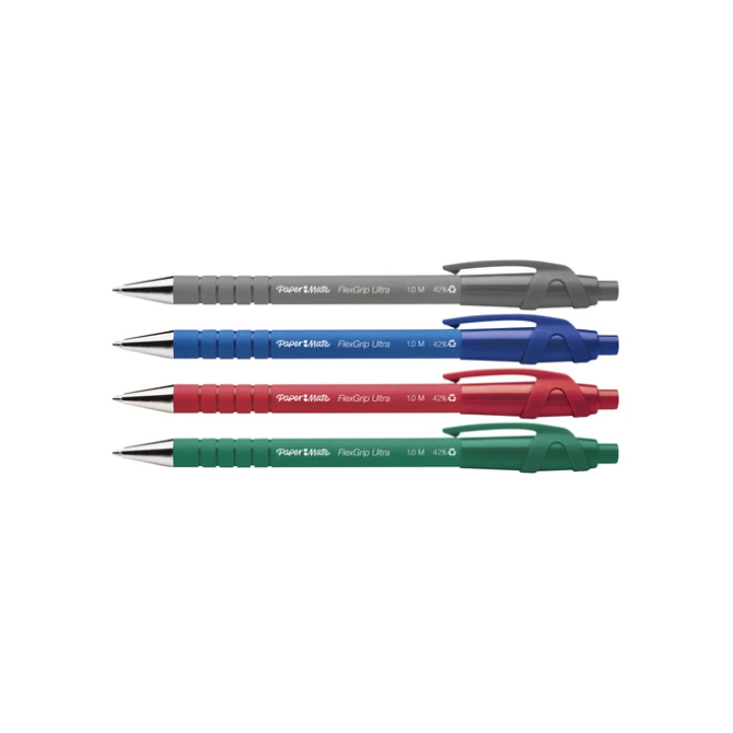 Balpen Paper Mate Flexgrip Ultra medium zwart
