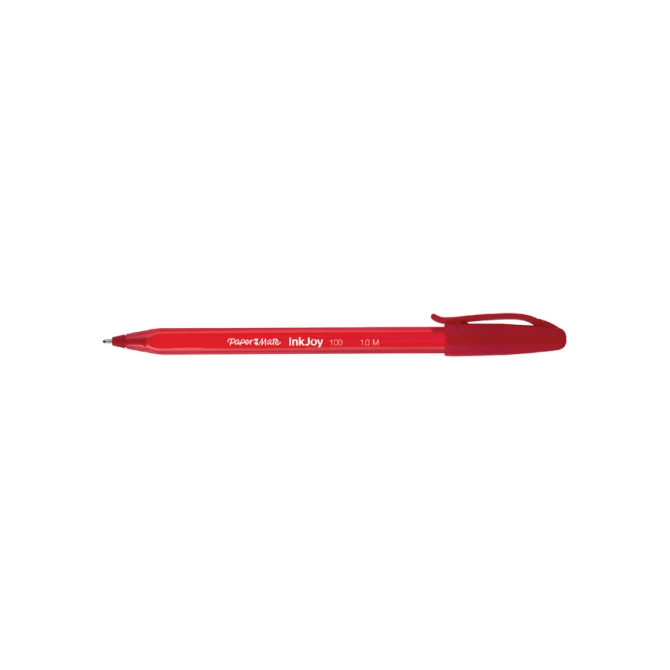 Balpen Paper Mate Inkjoy 100 medium rood