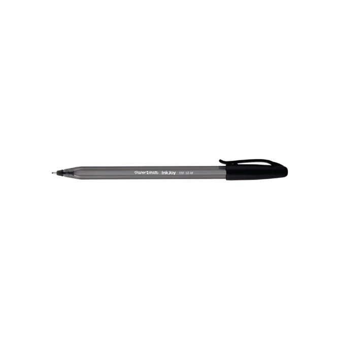 Balpen Paper Mate Inkjoy 100 medium zwart
