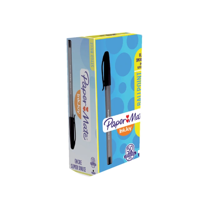 Balpen Paper Mate Inkjoy 100 medium zwart