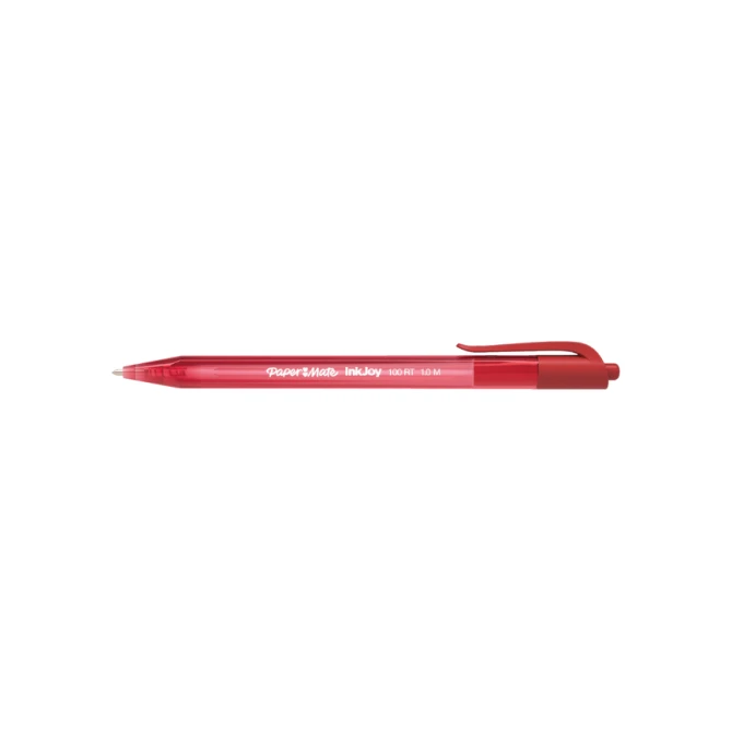 Balpen Paper Mate Inkjoy 100RT medium rood