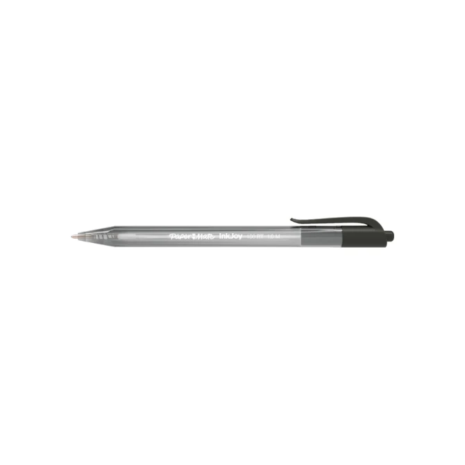 Balpen Paper Mate Inkjoy 100RT medium zwart