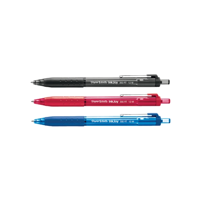 Balpen Paper Mate Inkjoy 300RT medium zwart