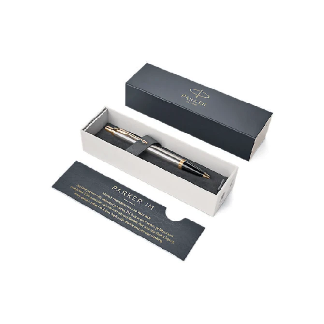 Balpen Parker IM brushed metal GT medium
