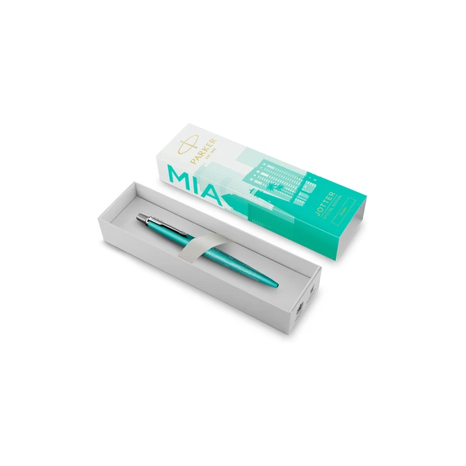 Balpen Parker Jotter special edition Miami turquoise CT medium