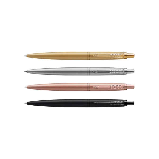 Balpen Parker Jotter XL Monochrome assorti medium 20 stuks