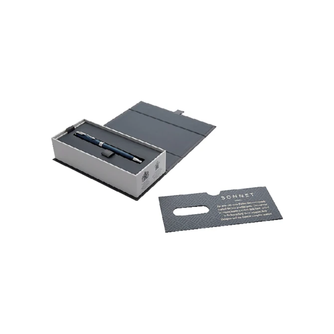 Balpen Parker Sonnet blue lacquer CT medium