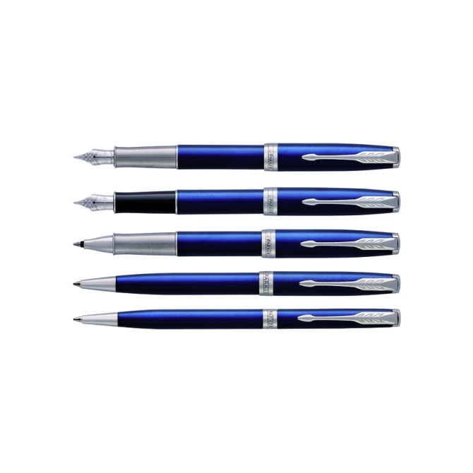 Balpen Parker Sonnet blue lacquer CT medium