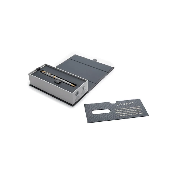 Balpen Parker Sonnet stainless steel GT medium