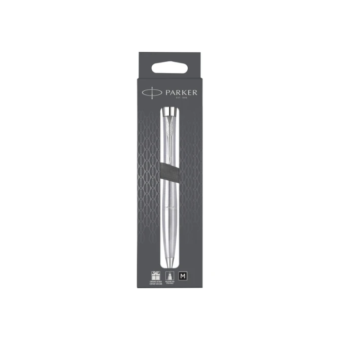 Balpen Parker Urban twist metro metallic CT medium blister à 1 stuk