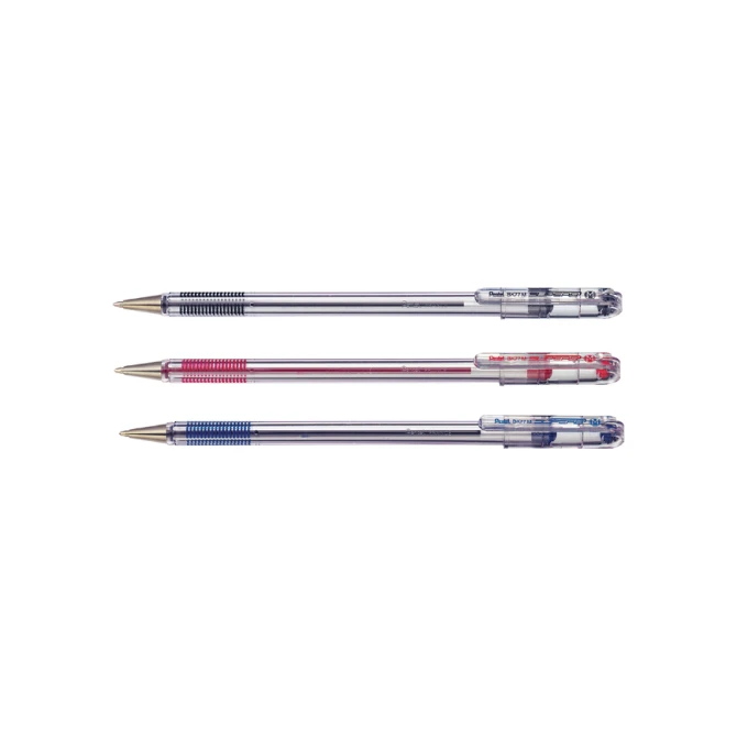 Balpen Pentel BK77 fijn blauw