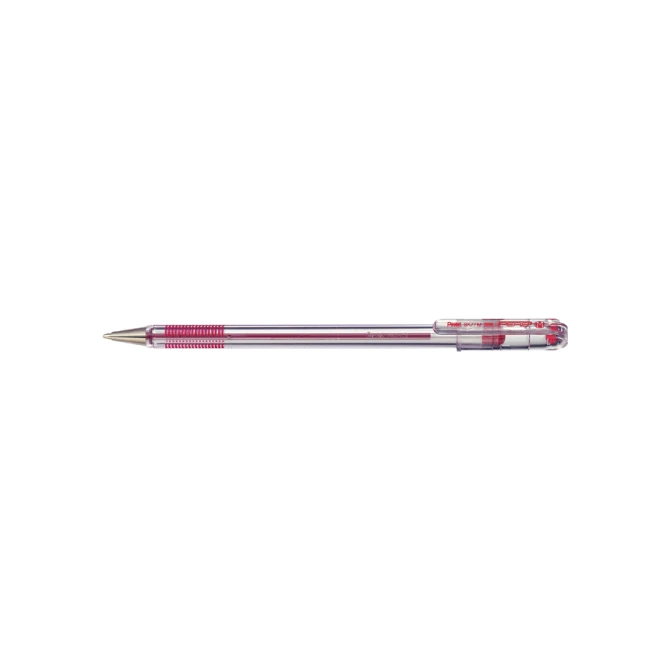 Balpen Pentel BK77 fijn rood