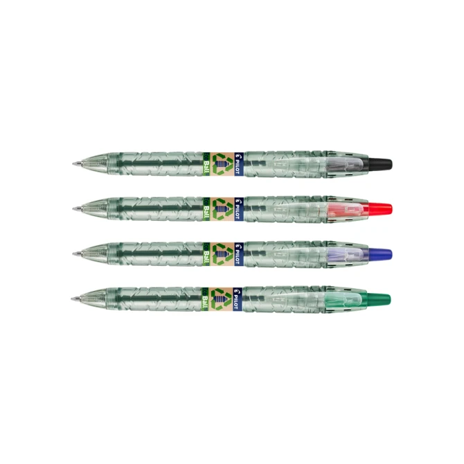 Balpen PILOT Begreen B2P EcoBall medium zwart