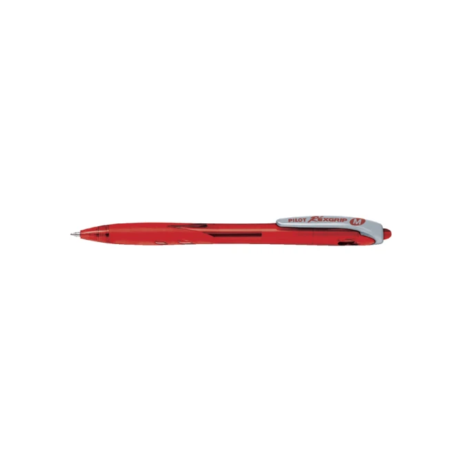 Balpen PILOT Begreen Rexgrip medium rood