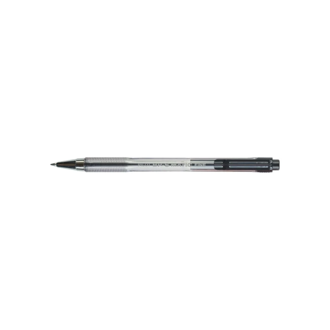 Balpen PILOT BP-S Matic fijn zwart