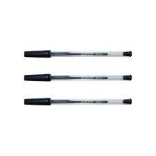 Balpen Quantore Stick zwart medium