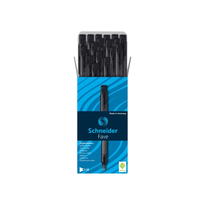 Balpen Schneider Fave medium zwart