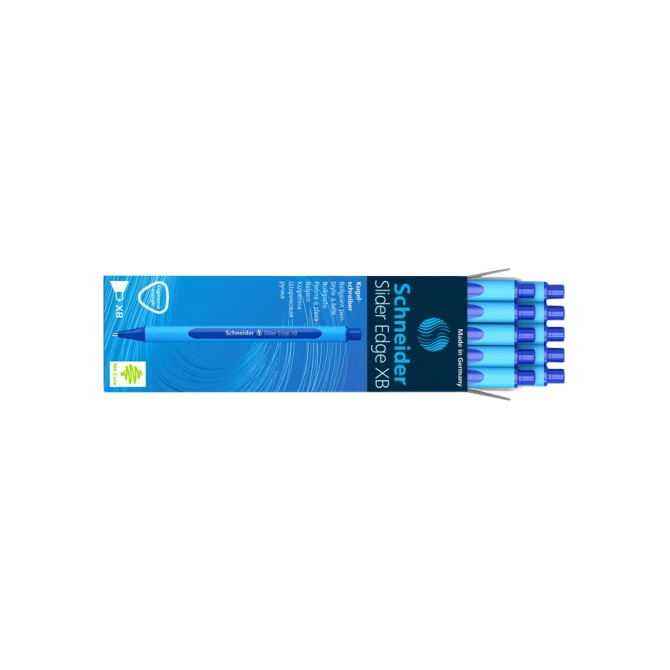 Balpen Schneider Slider Edge extra breed blauw