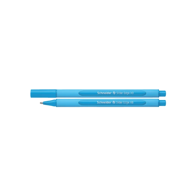 Balpen Schneider Slider Edge extra breed lichtblauw