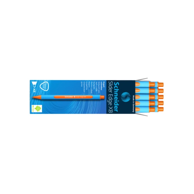 Balpen Schneider Slider Edge extra breed oranje