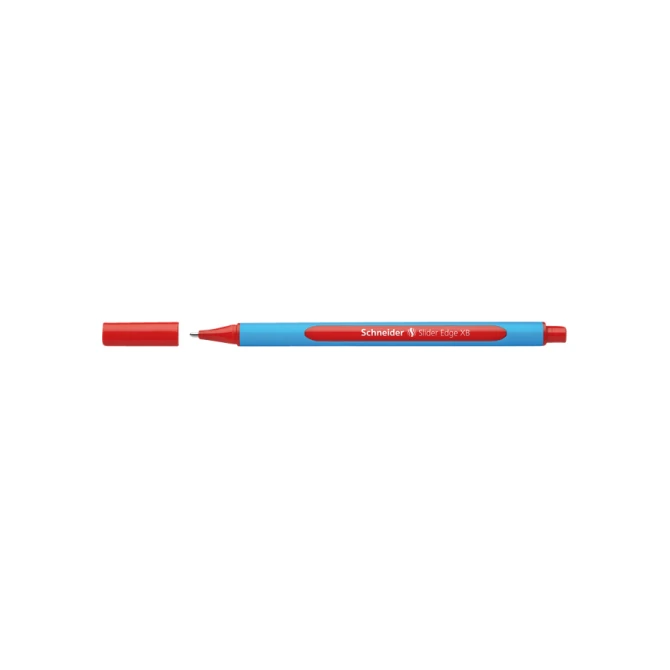 Balpen Schneider Slider Edge extra breed rood
