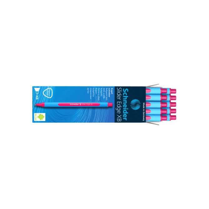Balpen Schneider Slider Edge extra breed roze