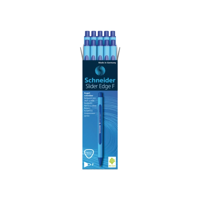 Balpen Schneider Slider Edge fijn blauw