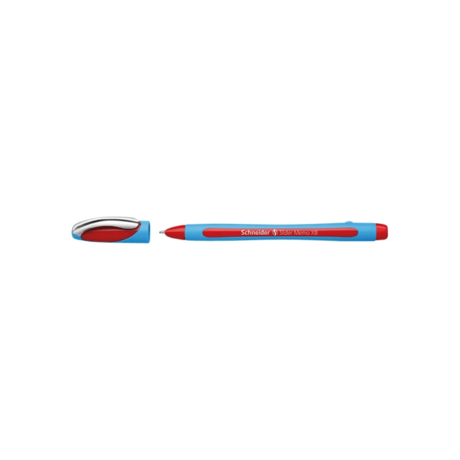 Balpen Schneider Slider Memo extra breed rood