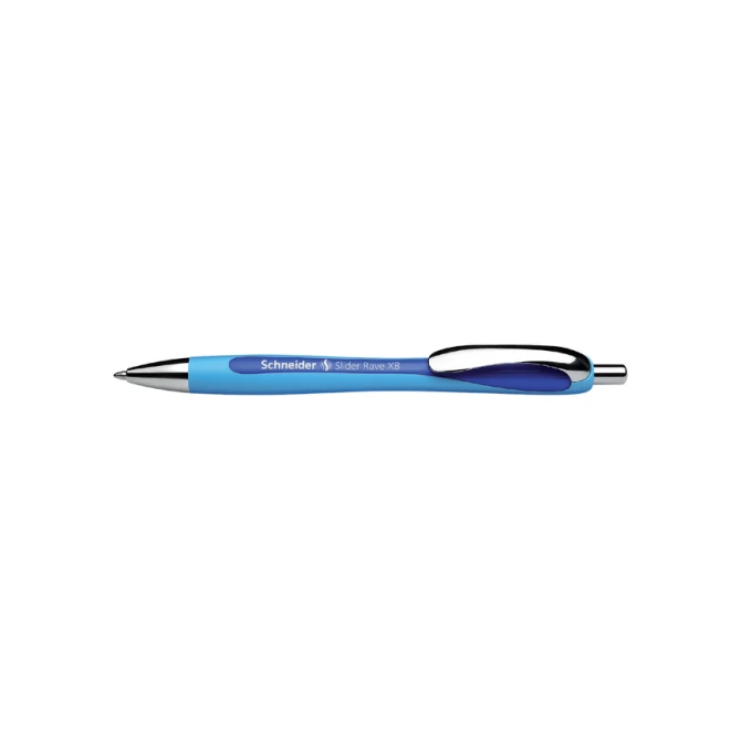Balpen Schneider Slider Rave extra breed donkerblauw
