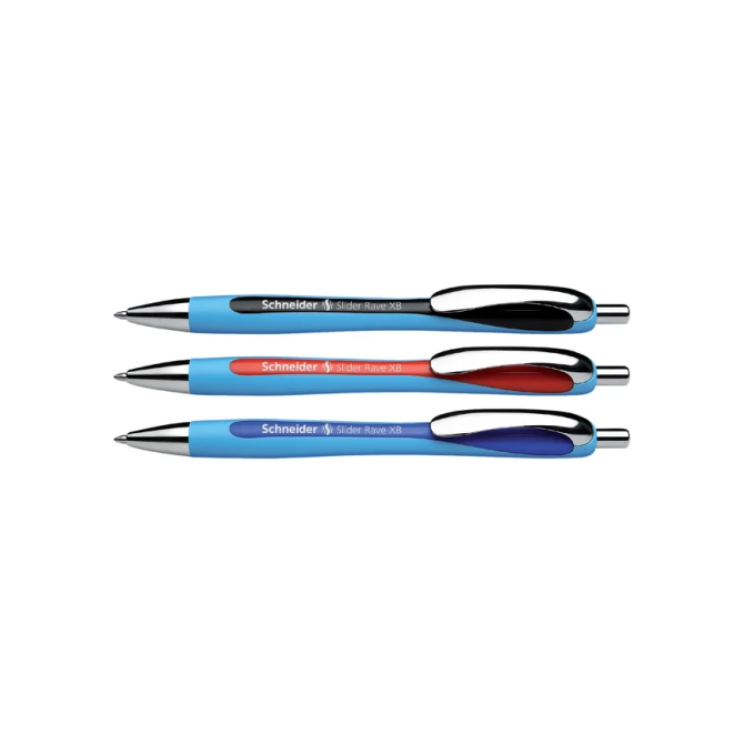 Balpen Schneider Slider Rave extra breed zwart