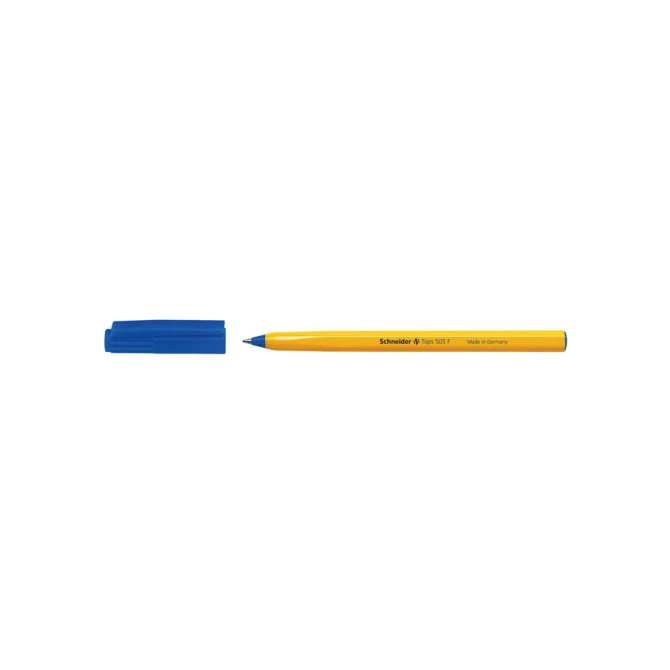 Balpen Schneider Tops 505 fijn blauw