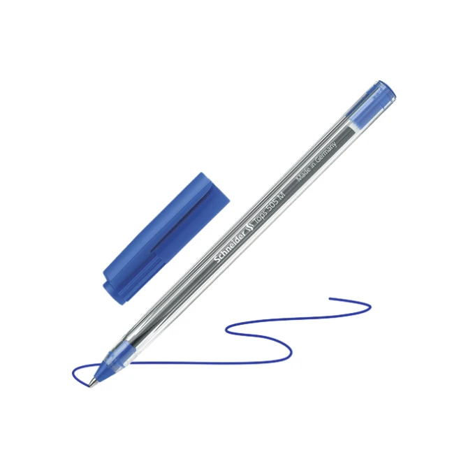 Balpen Schneider Tops 505 medium blauw