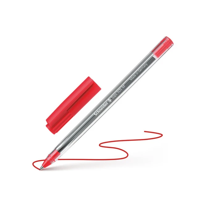 Balpen Schneider Tops 505 medium rood