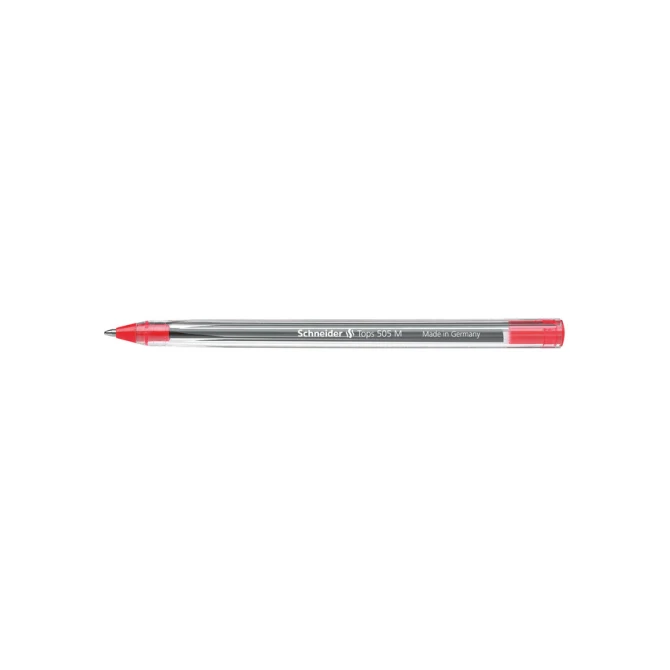 Balpen Schneider Tops 505 medium rood