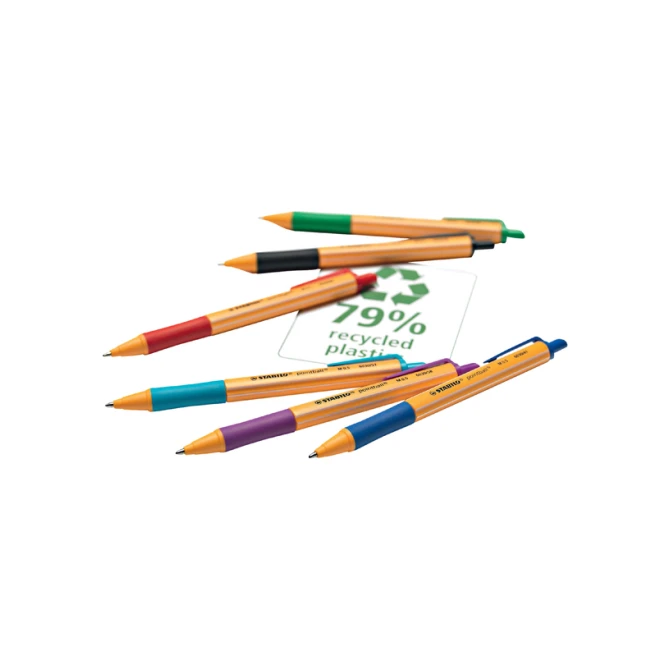 Balpen STABILO pointball 6030/41 medium blauw