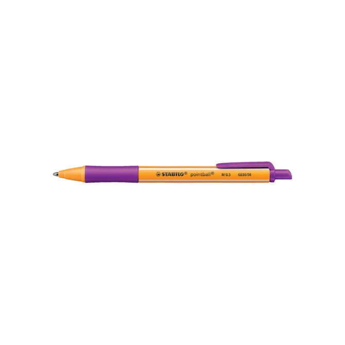 Balpen STABILO pointball 6030/58 medium lila