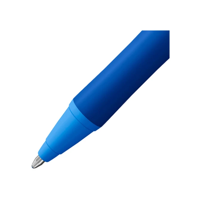 Balpen STABILO pointball colorful medium blauw blister à 1 stuk