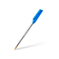 Balpen Staedtler Stick 430 blauw medium