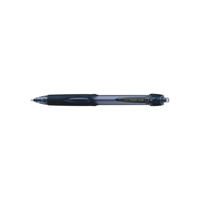 Balpen Uni-ball Powertank medium zwart