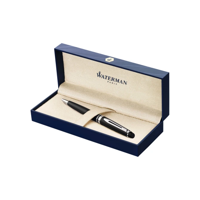 Balpen Waterman Expert matt black CT medium