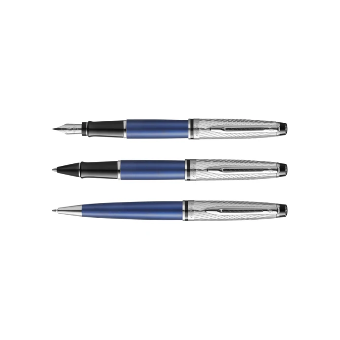 Balpen Waterman Expert metallic Blue CT medium