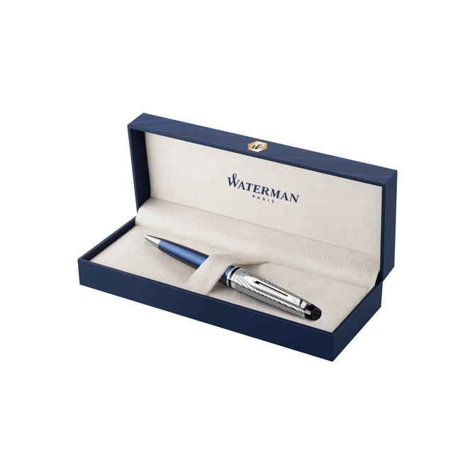 Balpen Waterman Expert metallic Blue CT medium