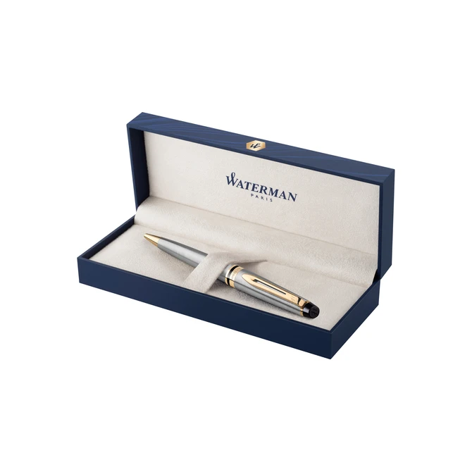 Balpen Waterman Expert stainless steel GT medium