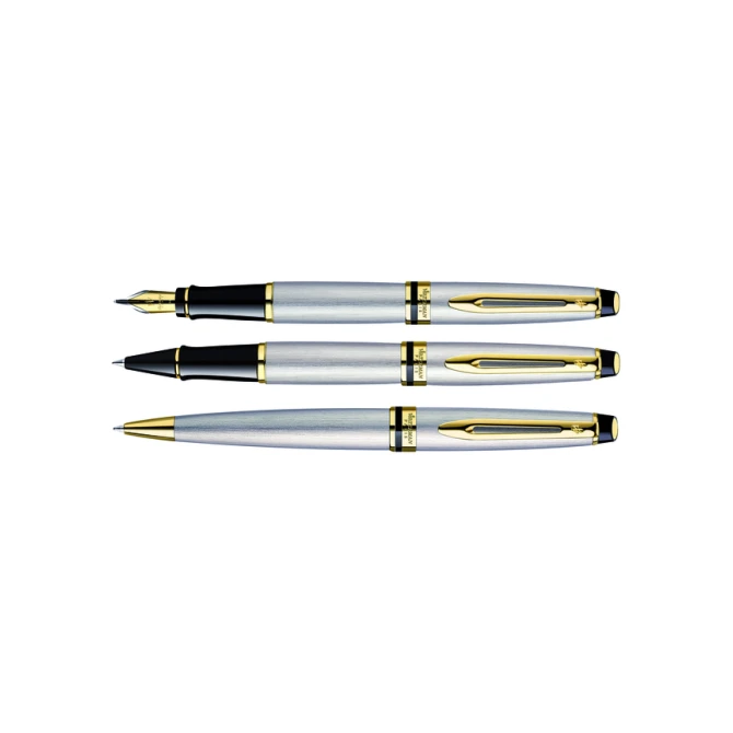 Balpen Waterman Expert stainless steel GT medium