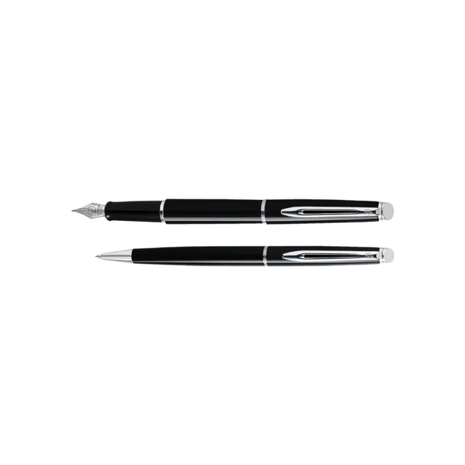 Balpen Waterman Hémisphère black lacquer CT medium